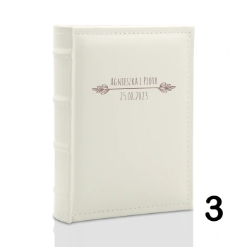 Album ślubny, wsuwany, 100 zdjęć 13x18, personalizowany, 12 wzorów