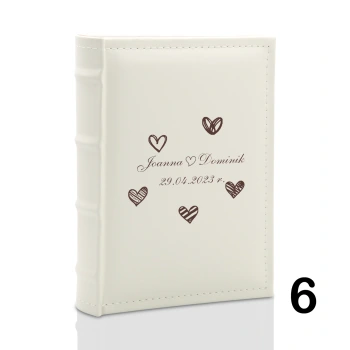 Album ślubny, wsuwany, 100 zdjęć 13x18, personalizowany, 12 wzorów