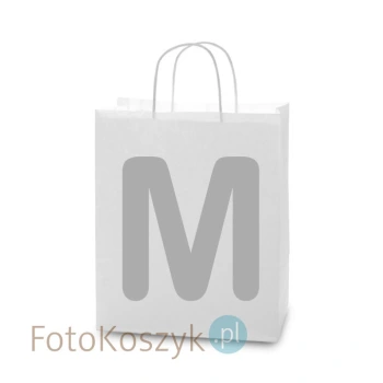 Biała torba LUX (rozmiar M)