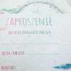 Zaproszenie na sesję fotograficzną łapacz snów (kolor)
