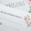 Zaproszenie na sesję fotograficzną wianek (kolor)