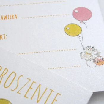 Zaproszenie na sesję fotograficzną Hallo Baby