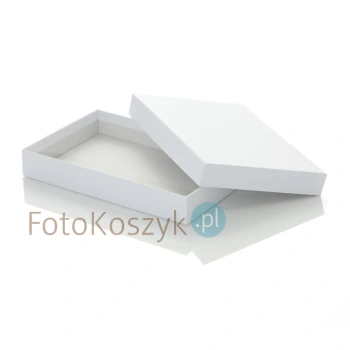 Białe pudełko na odbitki 15x21