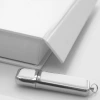 Zestaw biały pendrive + pudełko do 100 zdjęć i pen