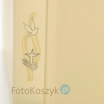 Album Komunijny symbole (tradycyjny 24 kremowe strony)