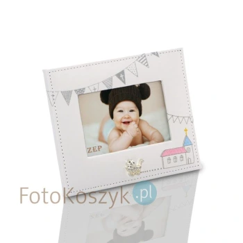 Włoska ramka na chrzest Europa (na zdjęcie 10x15)