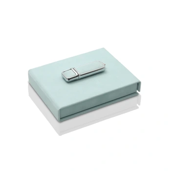 Zestaw welur niebieski pendrive w pudełku (32GB 3.0)