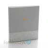 Album Lotmar Vinyl Srebrny XL (tradycyjny, 100 kremowych stron)