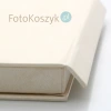 Kremowe pudełko z magnesem na zdjęcia 13x18 (do 50 zdjęć)