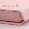 Pudełko SF linum pastel różowe na zdjęcia 13x18 (do 50 zdjęć)