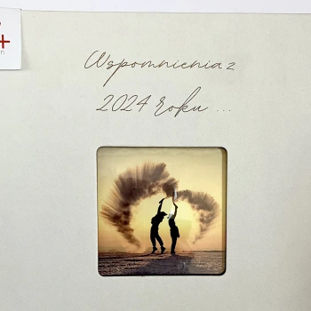 OUTLET - Album na zdjęcia wklejane Fun duży pastelowy krem (100 kremowych stron)