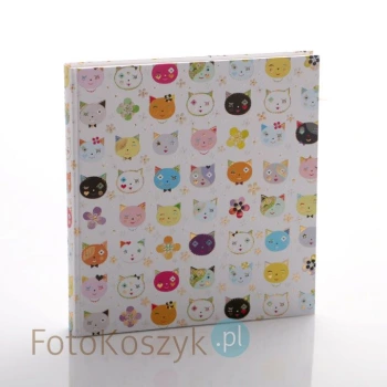 Album Goldbuch Kotki Białe (tradycyjny 60 białych stron)