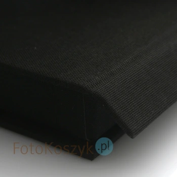 Czarne Płócienne Pudełko SF Na Zdjęcia 13x18 (do 50 zdjęć)