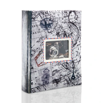 Album wsuwany Travel 4 Szary (300 zdjęć 10x15)