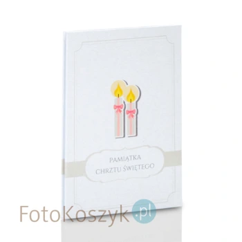 Album Leporello TS 10x15 chrzest (5 białych kart)