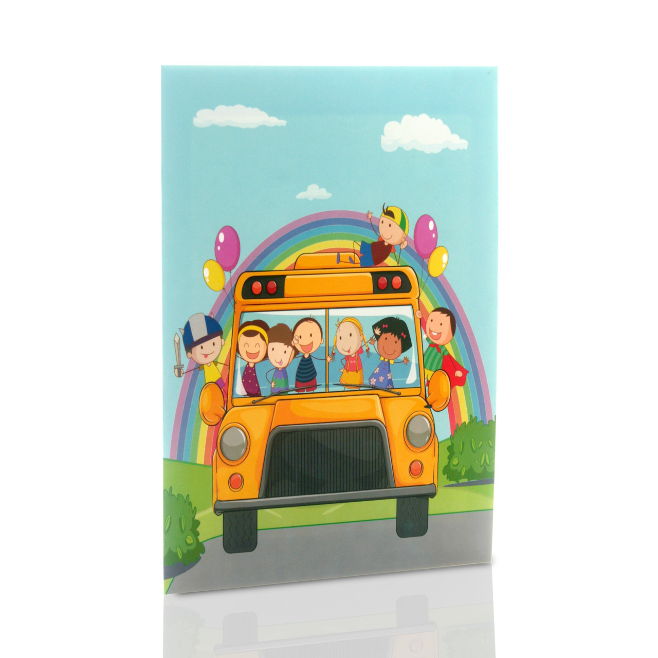 Mini-Album Dziecięcy Autobus na dwa zdjęcia 15x21