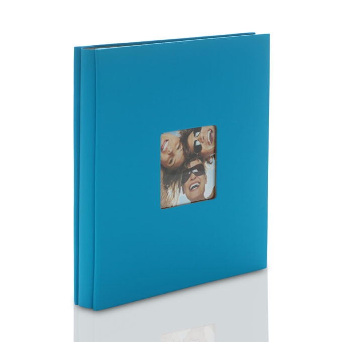 OUTLET-Duży album na zdjęcia wsuwane Walther Fun niebieski (400 zdjęć 10x15)