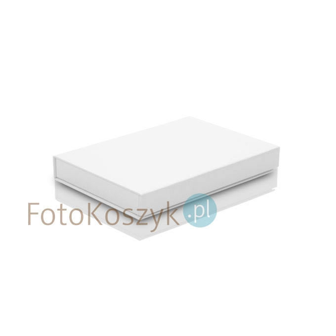 OUTLET - Białe pudełko na zdjęcia z magnesem 15x23 (do 100 zdjęć)