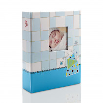 Album wsuwany Baby Checker Niebieski (304 zdjęcia 10x15)