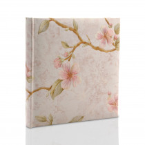 Album wklejany w pudełku Louvre różowy Zep (tradycyjny 40 białych stron)
