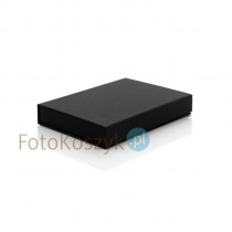 Czarne Płócienne Pudełko SF Na Zdjęcia 13x18 (do 100 zdjęć)