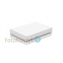 Białe pudełko na zdjęcia z magnesem 15x23 (do 100 zdjęć)