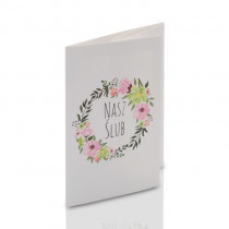 Mini-Album TS Nasz Ślub kwiaty - zestaw na cztery zdjęcia 13x18