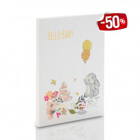 CD-rello Hello baby albumik na 10 zdjęć 13x18 (białe karty)