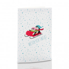 Mini-Album TS świąteczny pingwinki zestaw: 4 zdjęcia 15x21