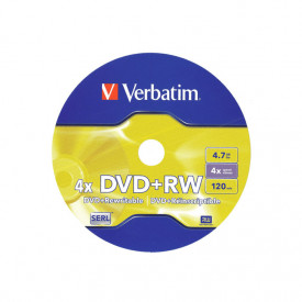 Płyta Verbatim DVD+RW 4x
