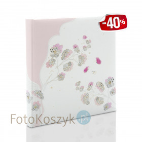 Album na zdjęcia wklejane Goldbuch Cherry Blossom (tradycyjny 60 białych stron)