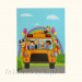 Mini-Album Dziecięcy Autobus na dwa zdjęcia 15x21 inni producenci FP-dz/15/2 autobus