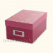 Pudełko Na Odbitki  Goldbuch Ginger Czerwone (na 700 zdjęć 10x15) Goldbuch 85039 czc